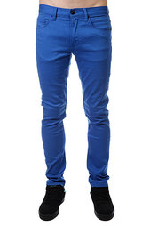 Джинсы узкие Quiksilver Distor Colors Blue