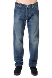 Джинсы широкие Quiksilver High F Bg Pant Bleach Grey