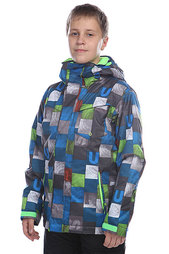 Куртка детская Quiksilver Mission Printed Youth Brillant Blue