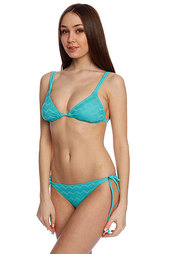 Купальник женский Roxy Dbl Tiki Tri Brazilian String Light Jade
