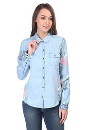 Рубашка женская Roxy Tropic Classic J Wvtp Chambray Heritage Ha