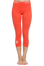 Термобелье (низ) женское Roxy Seamless 3/4 Legging Hot Coral