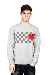 Толстовка Quiksilver Campbell Lgt Grey Heathe