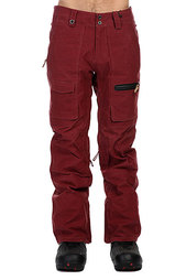 Штаны сноубордические Quiksilver Dark And Stormy Pant Syrah