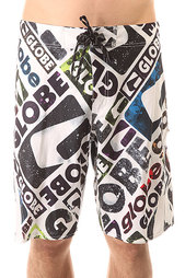 Шорты пляжные Globe Matrixx 21 Boardie White/Grey