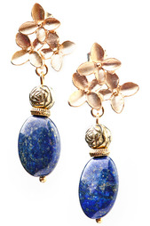 Серьги "Лазурит" Anastasiya Usoltseva