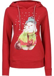 Худи (синий джинсовый с жирафом) Bonprix