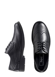 Туфли на шнурках (черный) Bonprix