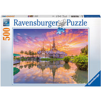 Пазл "Закат. Ват Тай", 500 деталей, Ravensburger