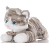 Мягкая игрушка Котик серый, 22см, AURORA