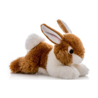 Мягкая игрушка Кролик коричневый, 28 см, AURORA