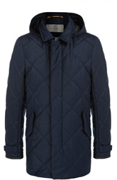 Стеганая куртка с капюшоном Canali