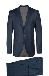 Шерстяной приталенный костюм HUGO BOSS Black Label