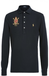 Хлопковое поло с длинными рукавами Polo Ralph Lauren