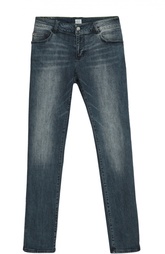 Зауженные джинсы с потертостями Giorgio Armani