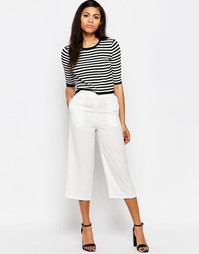 Брюки с широкими штанинами Glamorous - Белый