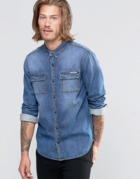 Джинсовая рубашка Calvin Klein Jeans - Индиго