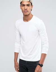 Celio Slim Fit Long Sleeve Top - Белый