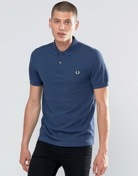 Синяя футболка‑поло Fred Perry - Синий