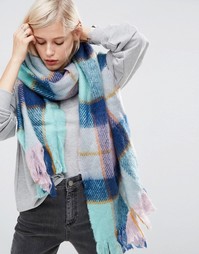 Oversize-шарф с начесом ASOS - Мульти