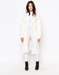 Ichi Talla Checked Jacket - Cloud dancer