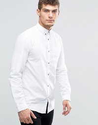 Рубашка на пуговицах с карманом Jack &amp; Jones - Белый