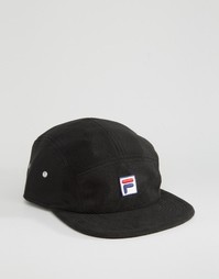 Флисовая кепка с логотипом Fila эксклюзивно для ASOS - Черный