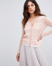 Vero Moda Sweetness Pink Cardigan - Розовая пыль