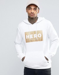 Худи с логотипом Heros Heroine - Белый