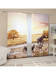 Шторы Сирень