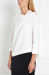 Шерстяная блузка Oscar Roland Mouret