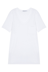 Однотонная футболка T by Alexander Wang