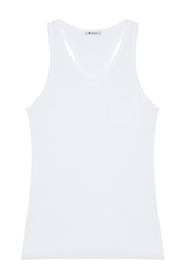 Однотонная майка T by Alexander Wang