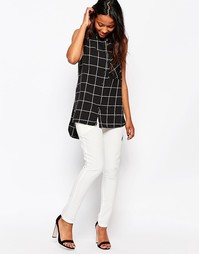 Укороченные узкие брюки Daisy Street - Белый