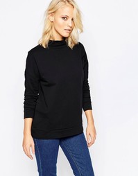 Свитшот с длинными рукавами Noisy May Lass - Черный