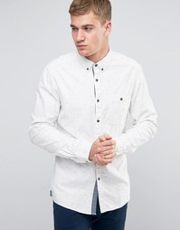 Хлопковая рубашка классического кроя Esprit - Белый