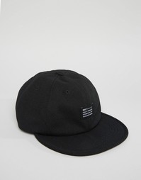 6-панельная кепка HUF - Черный