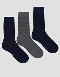 Набор из 3 пар носков Selected Homme - Мульти