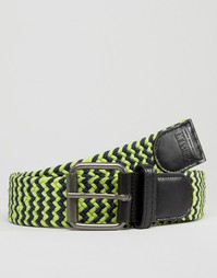 Плетеный ремень D-Struct - Темно-синий