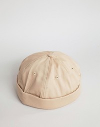 Светло-коричневая шапка 7X Miki - Бежевый