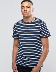 Футболка в бретонскую полоску Bellfield - Синий