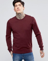 Scotch &amp; Soda Jumper With Crew Neck Cotton In Burgundy - Красный