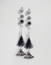 Набор сережек ALDO Olirawen - Серебряный