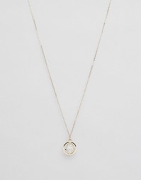 Ожерелье с подвеской ALDO Corvus - Золотой