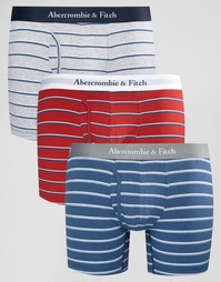 Набор из 3 боксеров‑брифов в полоску Abercrombie &amp; Fitch - Мульти