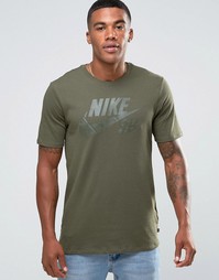 Зеленая футболка с логотипом Nike SB 821946-325 - Зеленый