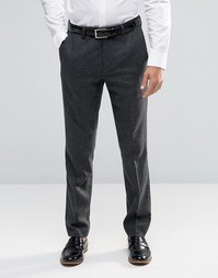 Зауженные шерстяные брюки Ted Baker - Серый