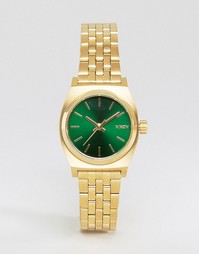Золотисто-зеленые часы Nixon - Золотой