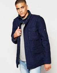 Original Penguin Military Style Jacket - Темно-синий