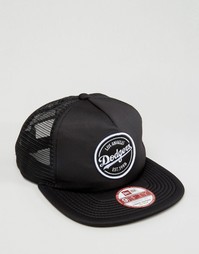 Бейсболка с сеточкой и эмблемой New Era 9Fifty - Черный